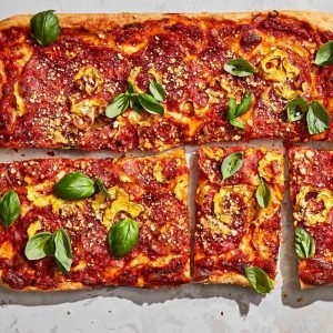Bruschetta Sicilian Pizza