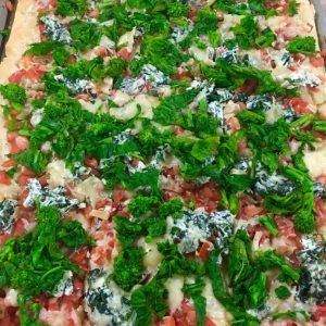Vegetarian Sicilian Pizza