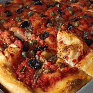 Acciughe Sicilian Pizza
