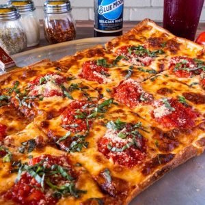 Meat Lover's Grandma Pizza